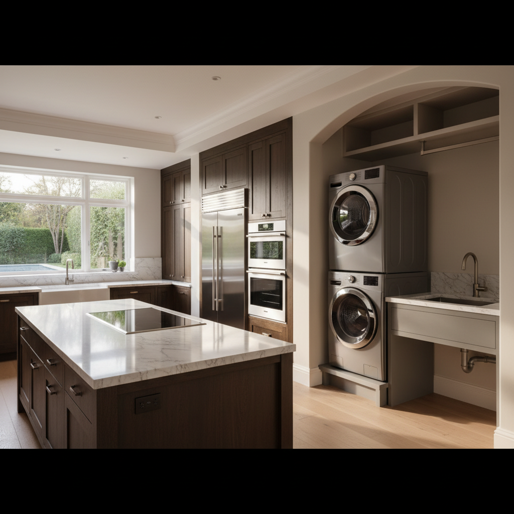 Premium kitchen and laundry appliances